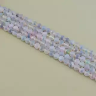 Намистини Кварц (імітація) 38 см. 8 мм. (без застібки) на нитці