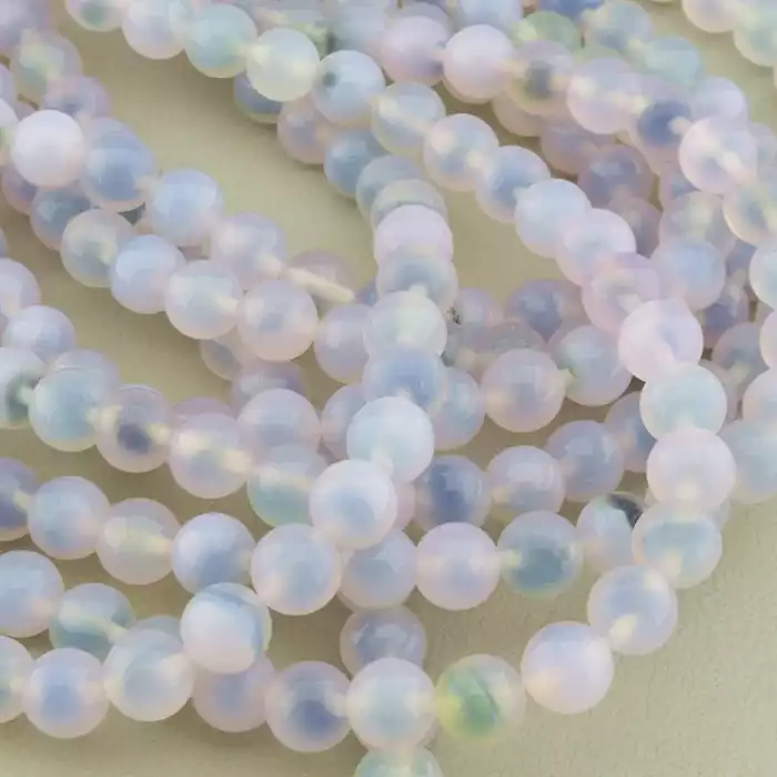 🏷️️ Нитка Кварц 38 см. 8 мм. (без застібки) ss_100642