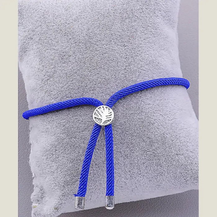 🏷️️ Браслет регульований Фіаніт 17 см ss_63544