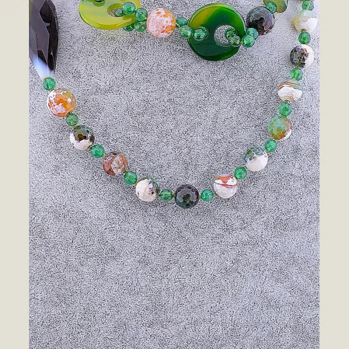 🏷️️ Намисто Агат 90 см ss_65338