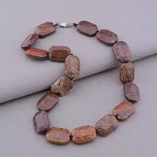 Намисто Яшма 48 см