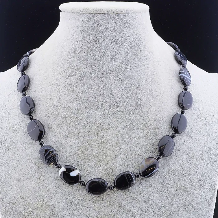 🏷️️ Намисто Агат 54 см. ss_87767
