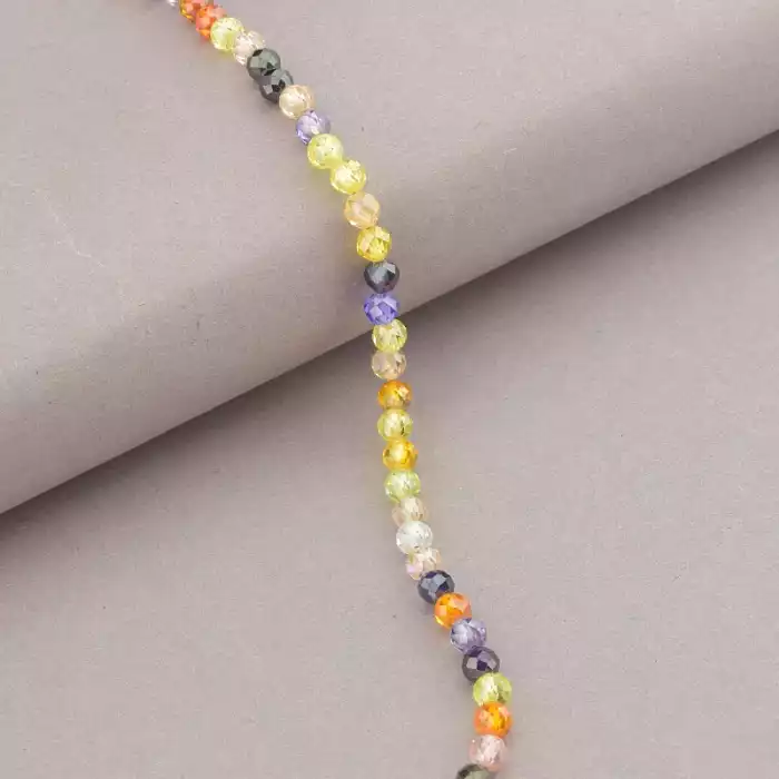 🏷️️ Підвіска Циркон срібло (925 проба) 41 см. ss_89959