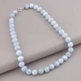 Намисто Сапфирин срібло (925 проба) 45 см.