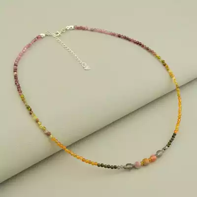 Підвіска Самоцвіти 41 см срібло (925)