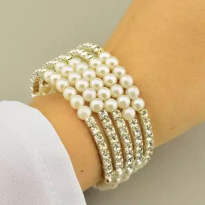 🏷️️ Браслет Майорка, Сrystal 17 см F-106194