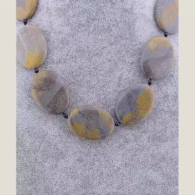 🏷️️ Намисто Яшма 51 см F-82356