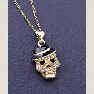 Підвіска череп Сrystal 46 см