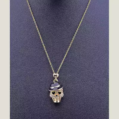 🏷️️ Підвіска череп Сrystal 46 см F-12447