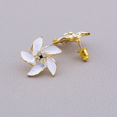 Сережки Fashion емаль