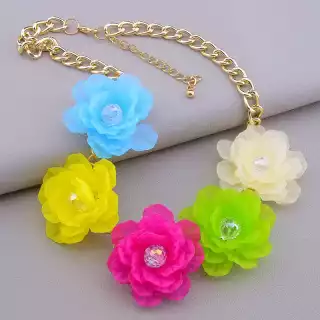 Підвіска-ланцюжок троянди Сrystal 45 см FJ