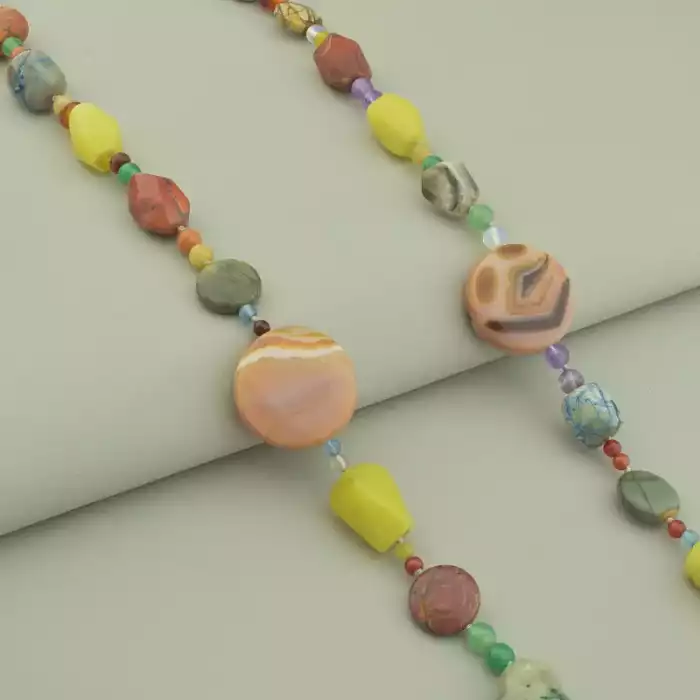 🏷️️ Намисто Самоцвіти 140 см F-65016