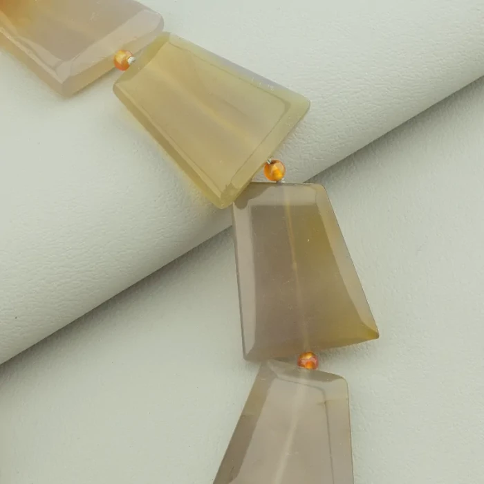 🏷️️ Намисто Агат 44 см. ss_93079