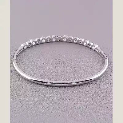 🏷️️ Браслет шарнірний Xuping (родій) F-53458