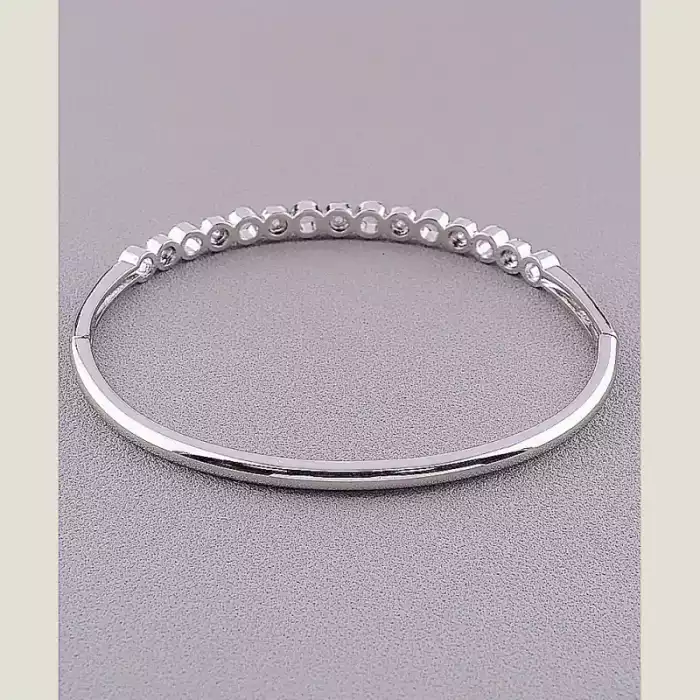 🏷️️ Браслет шарнірний Xuping (родій) ss_53458