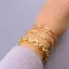 🏷️️ Браслет з карабіном Fashion 19 см F-85844