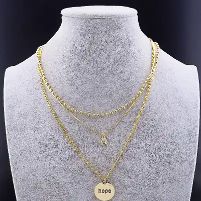 🏷️️ Підвіска Hope Xuping 42 см (позолота 18к) F-85959