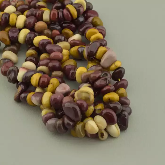 🏷️️ Нитка Яшма 41 см. (без замка) ss_93914