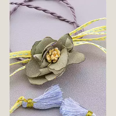 🏷️️ Резинка для волосся Flora Secret тканина F-41601