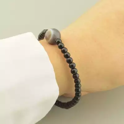 🏷️️ Браслет резинка Агат 17 см. F-102274