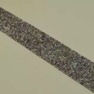 Намистини Іоліт 39 см. 2,2 мм. на нитці (натуральне каміння, без застібки)