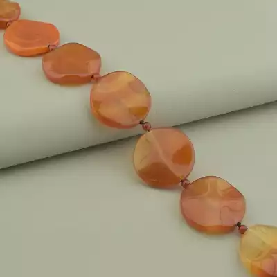 🏷️️ Намисто Сердолік 50 см F-78199