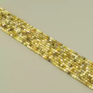 Намистини Опал 38 см. на нитці (натуральне каміння, без застібки)