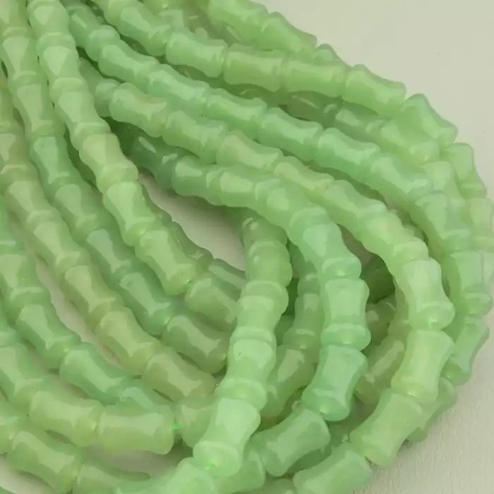 🏷️️ Намистини Нефрит 38 см. на нитці (натуральне каміння, без застібки) ss_102999