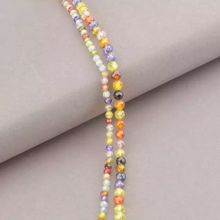 🏷️️ Підвіска Циркон срібло (925 проба) 41 см. ss_89960