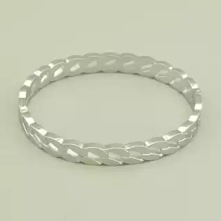 Браслет шарнірний Xuping 17 см. (родій)