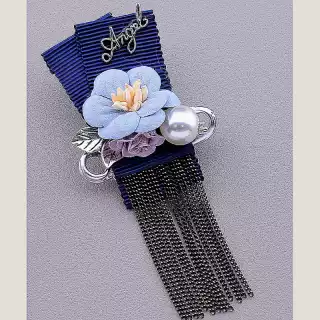 Брошка квіти Angel Hanbeishi (Корея) тканина