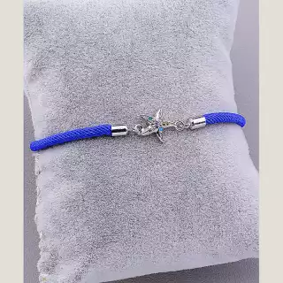 Браслет регульований Фіаніт 17 см