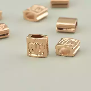 Вставка 9х8 (позолота 18к)