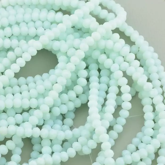 🏷️️ Нитка Чеський кришталь 48 см. 4,5 мм. (без замка) ss_96977