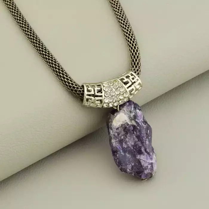 🏷️️ Підвіска Аметист (48 см) ss_104873