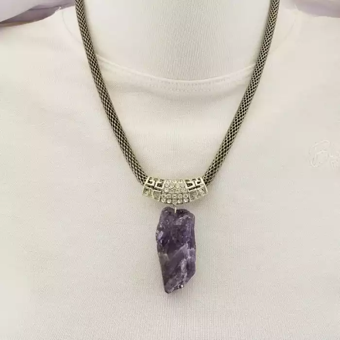 🏷️️ Підвіска Аметист (48 см) ss_104873