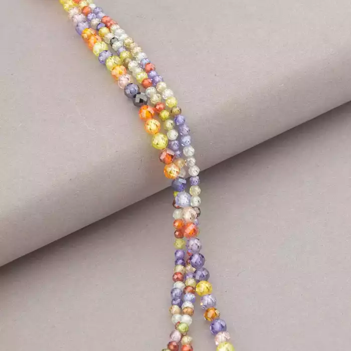 🏷️️ Підвіска Циркон срібло (925 проба) 40 см. ss_89961