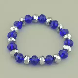 Браслет резинка Чеський кришталь 17 см.