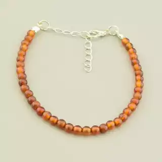 Браслет на карабіні Гранат 18 см