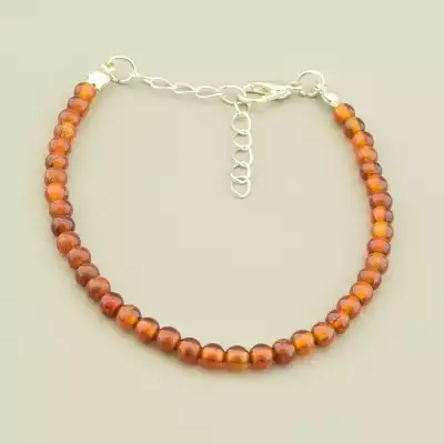 Браслет на карабіні Гранат 18 см