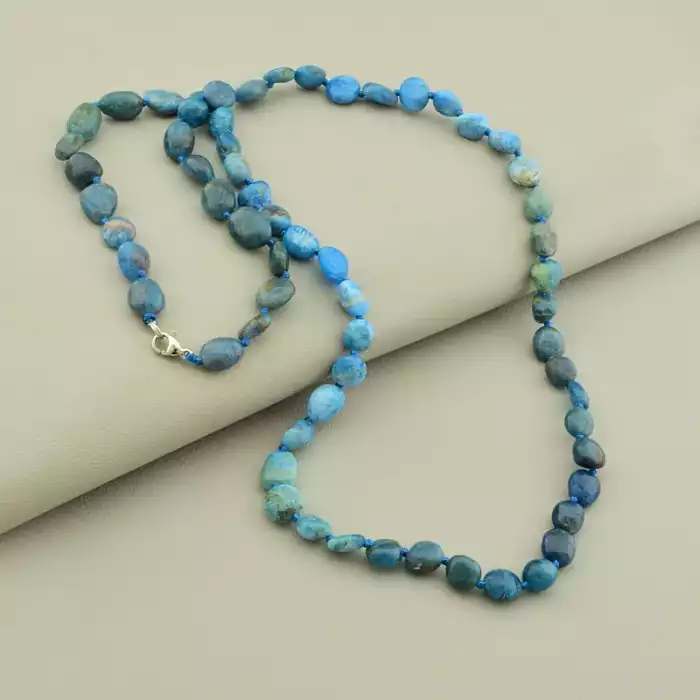 🏷️️ Намисто Апатит, Галіотіс 68 см F-105891