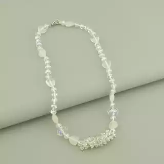 Намисто Гірський кришталь, Чеський кришталь 39 см.