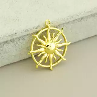 Кулон 27х25мм. (позолота 18к лимонна)