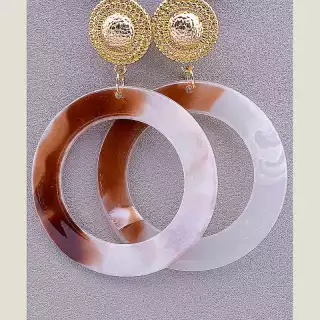 Сережки пусети FJ