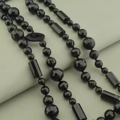 🏷️️ Намисто Агат 124 см. F-100972