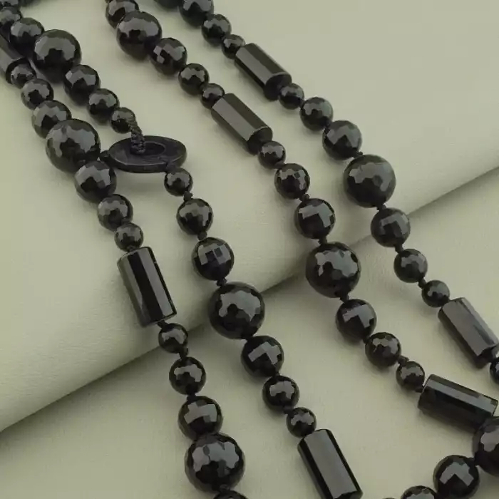 🏷️️ Намисто Агат 124 см. ss_100972