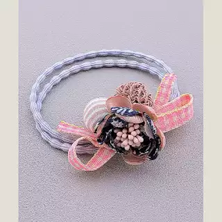 Резинка для волосся Flora Secret тканина