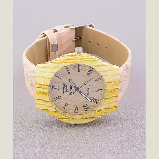 Наручний годинник екошкіра