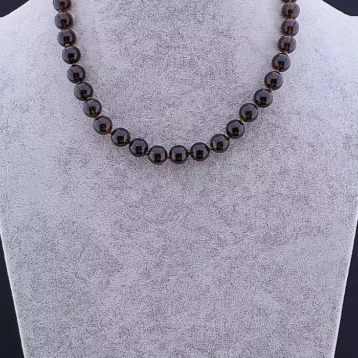 🏷️️ Намисто Раухтопаз 45 см. ss_88544