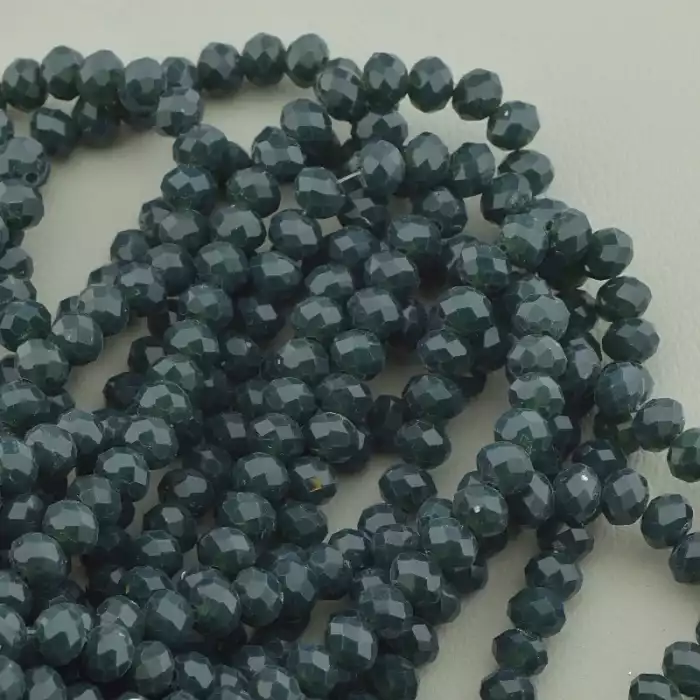 🏷️️ Нитка Чеський кришталь 42 см. 6 мм. (без замка) ss_96536